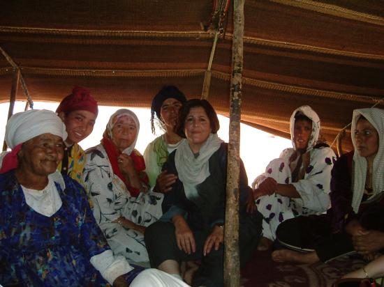 femmes nomades avec Mme aAlaoui Aicha