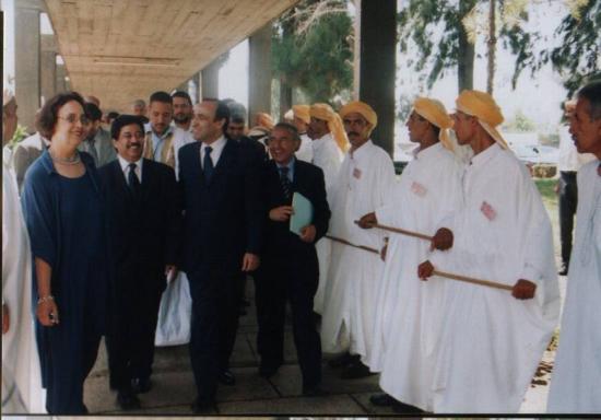 Mr. le ministre & l’ambassadeur de Mauritanie