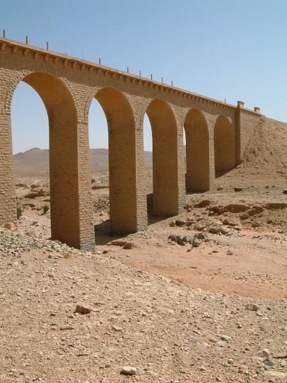 pont à Bouarfa const par des pris.allemend